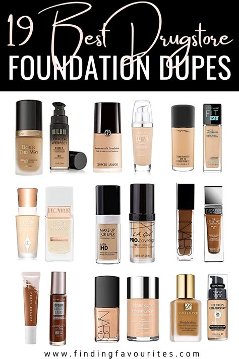 drugstore dupe for dior forever foundation|drugstore makeup foundation dupes.